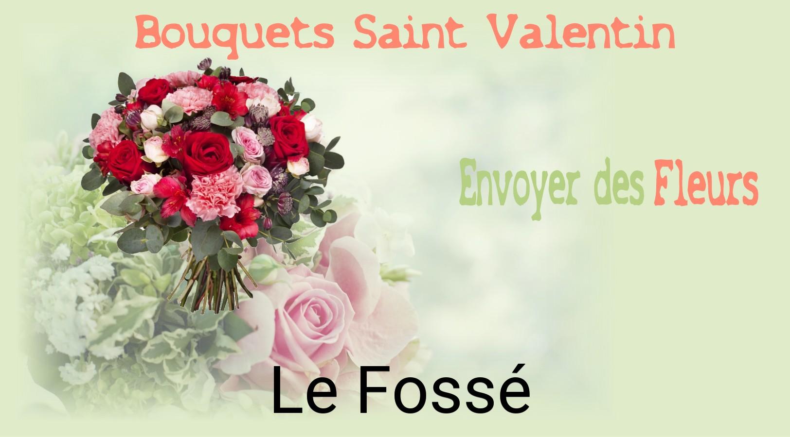 Roses de Saint-Valentin livrées à Le Fossé